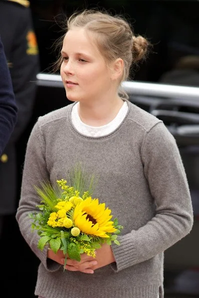 Crown Princess Mette-Marit of Norway, Crown Prince Haakon of Norway and Prince Sverre Magnus of Norway, Princess Ingrid Alexandra of Norway