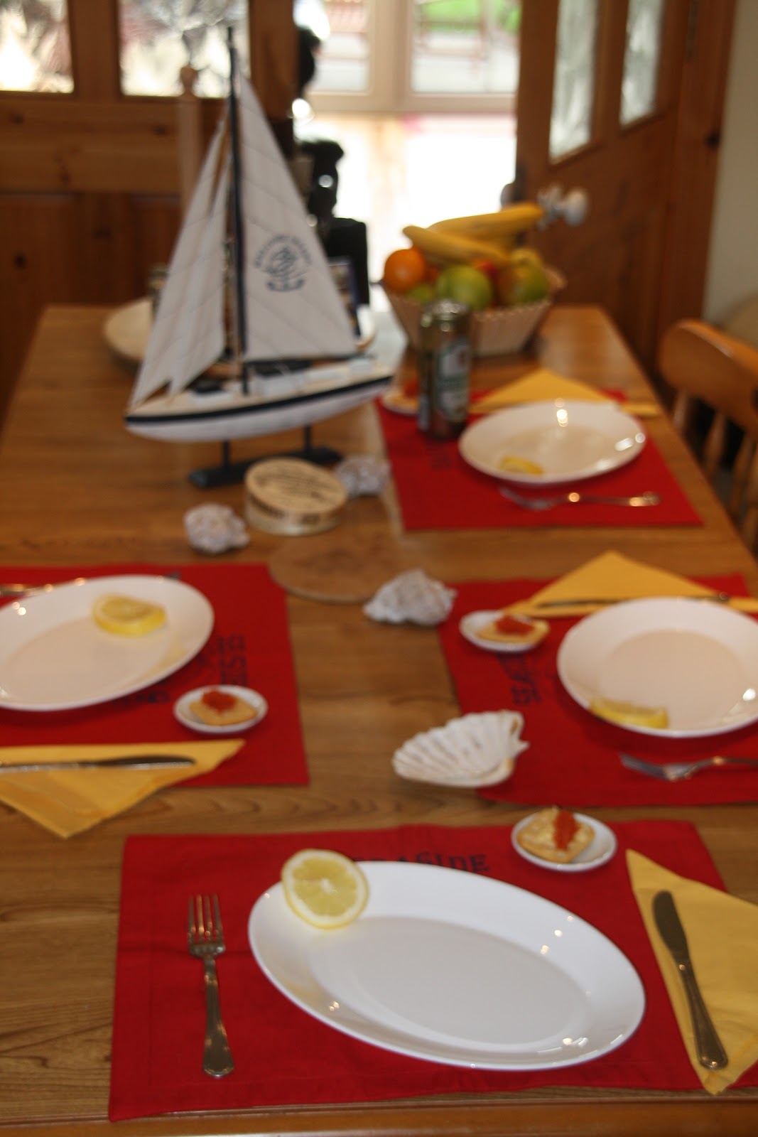 Clonlin My seafood table decoration