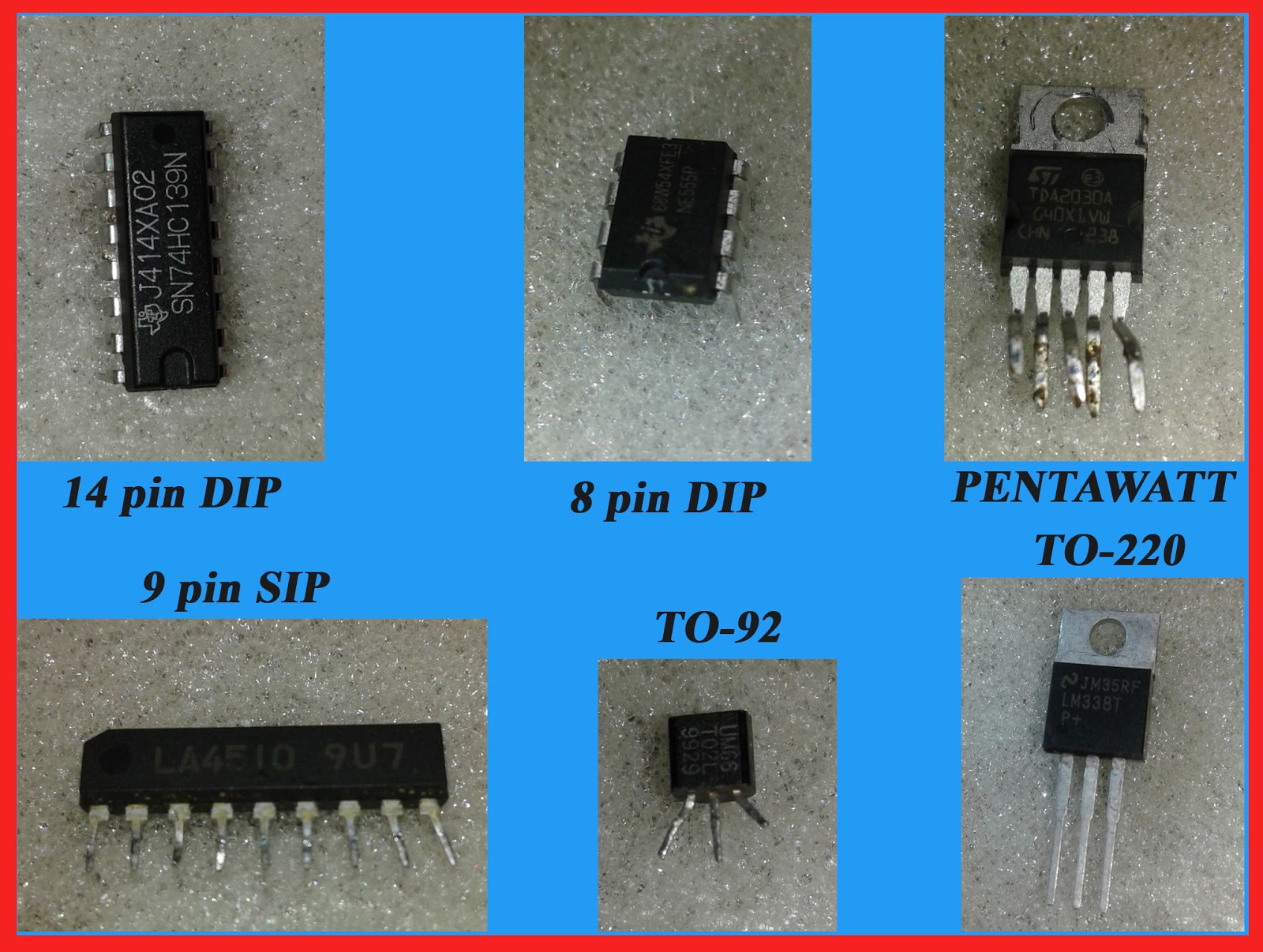 What is an IC ? How find pin number and part number?