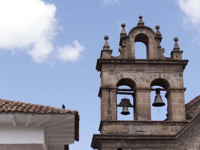 3 days in Cusco: Church bells in Cusco Peru