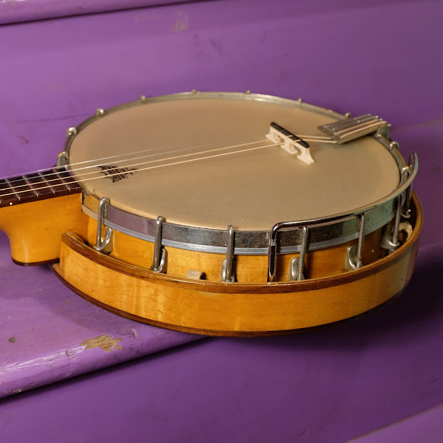 1926 Weymann Style 135 Resonator Tenor Banjo