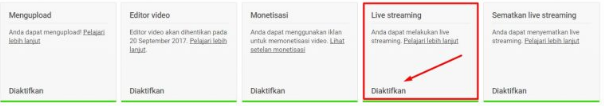 Cara Streaming di Youtube lewat HP Cara Streaming di Youtube lewat HP