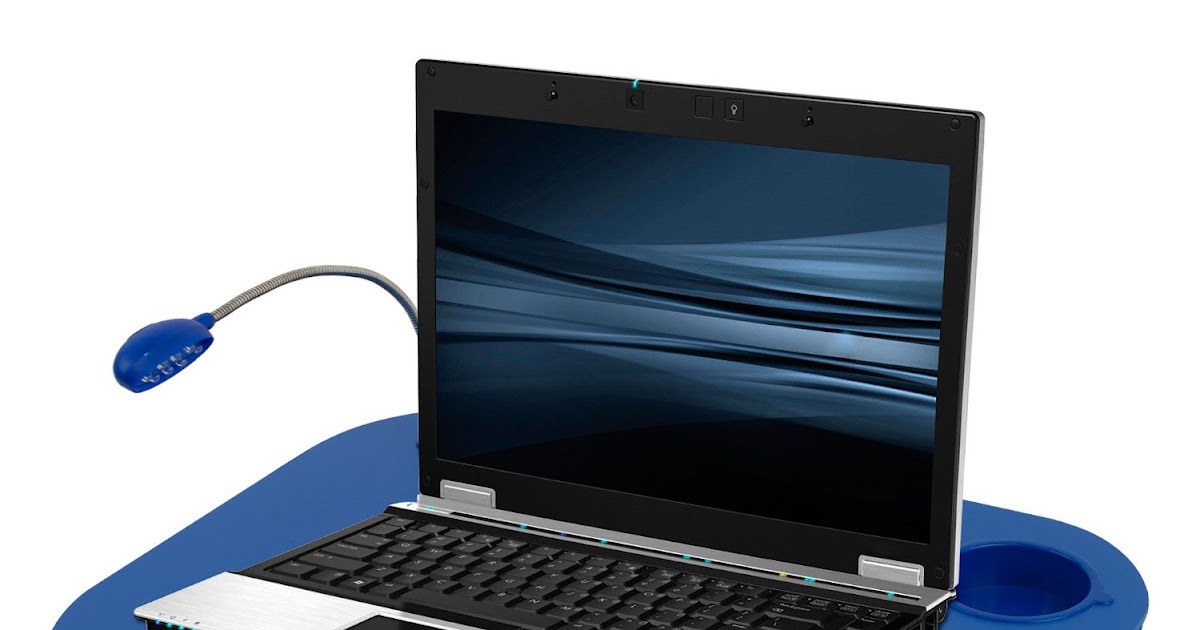 Portable Computer And Laptop Lap Desk With Light Lap Desk With Light