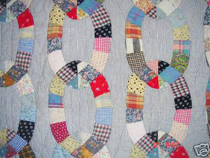 Cloud of Quilt Patterns A Wedding Ring Chain