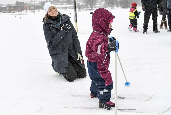 Crown Princess Victoria's 17th hiking in the landscape of Sweden took place in Norrbotten