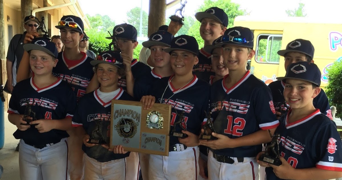 Canes Baseball Zone Qualifier Championship Canes 19, Dirtbags Black 4