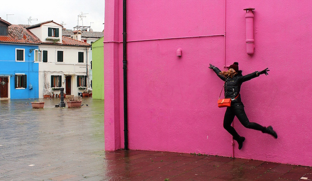 Colorful houses in Burano island, Venice Burano, Venice, Italy