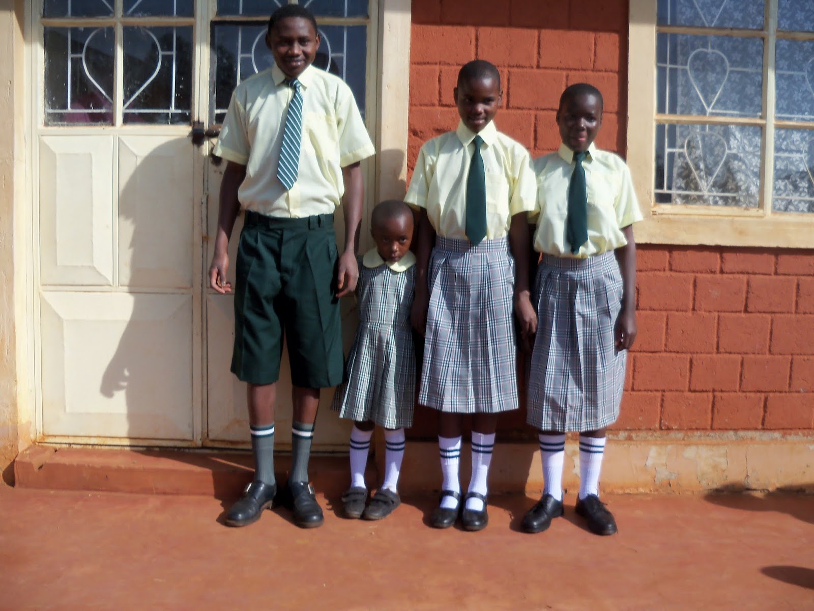 Kenya Africa, Omwabimi Rescue Steps Support Uniforms and Farewell to