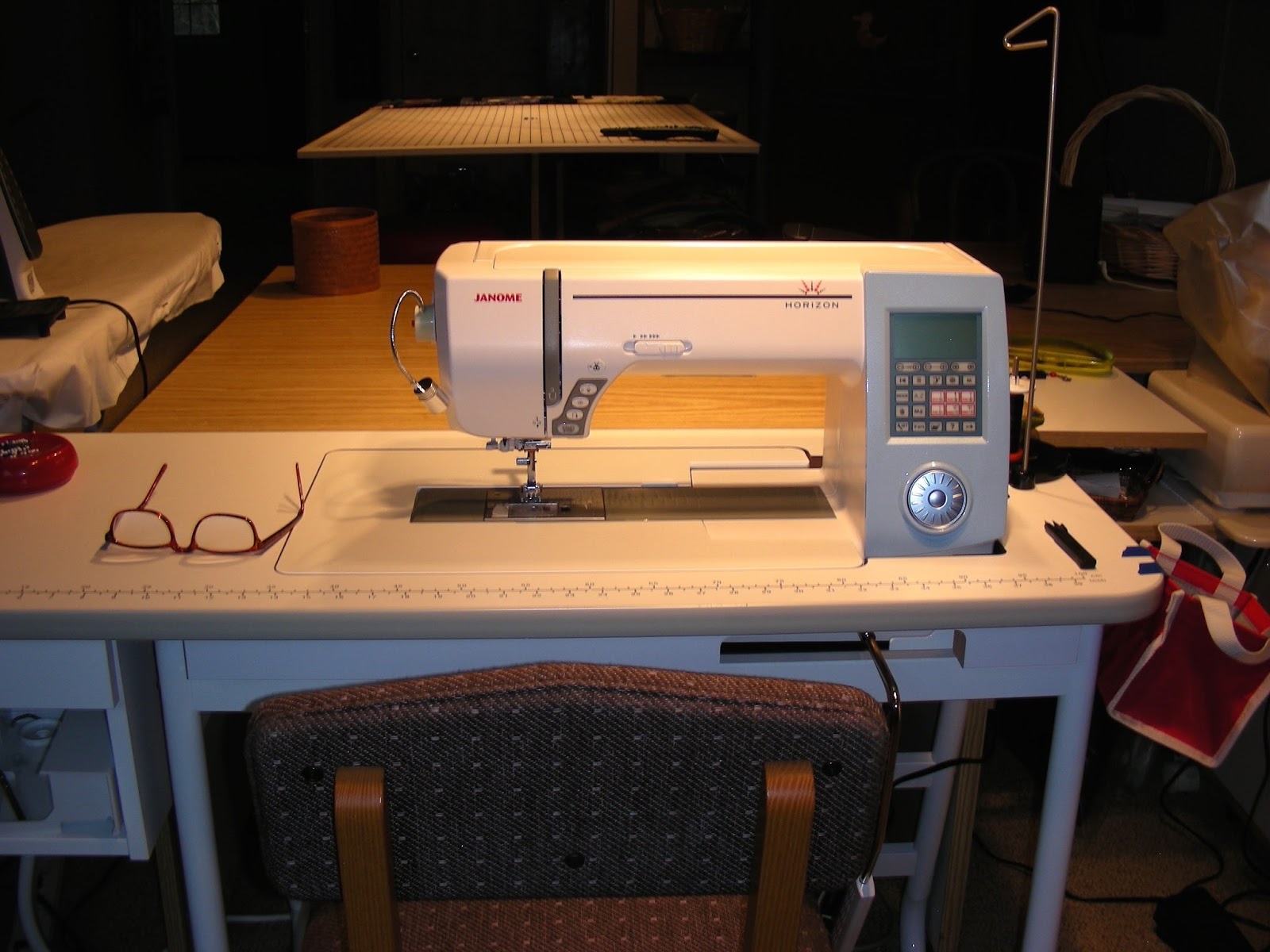 THE INSIDE STORI BY MARY STORI BLUE JANOME 8900 IMPRESSIONS