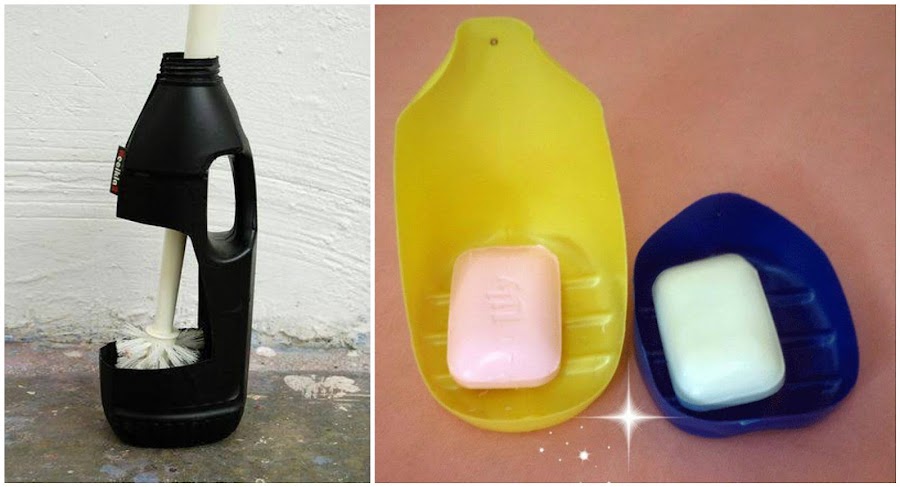 DIY Porta Papel Higienico Reciclando un Galón de Cloro - Excelente Idea  Reciclando un Galó…