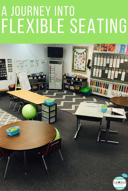 Flexible Seating in a First Grade Classroom