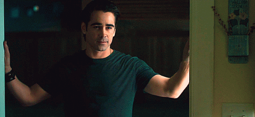 Image result for colin farrell swat gif