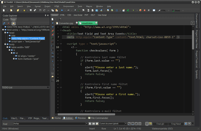 Top-7 IDE for Web Development - HTML, CSS, JavaScript.. - Darkworld