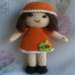 patron gratis muñeca amigurumi | free pattern amigurumi doll