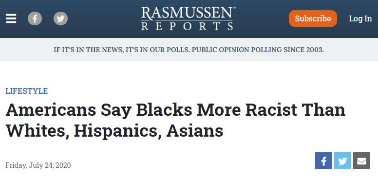 一番レイシストなのは黒人 米世論調査 海外の反応 かいこれ 海外の反応 コレクション