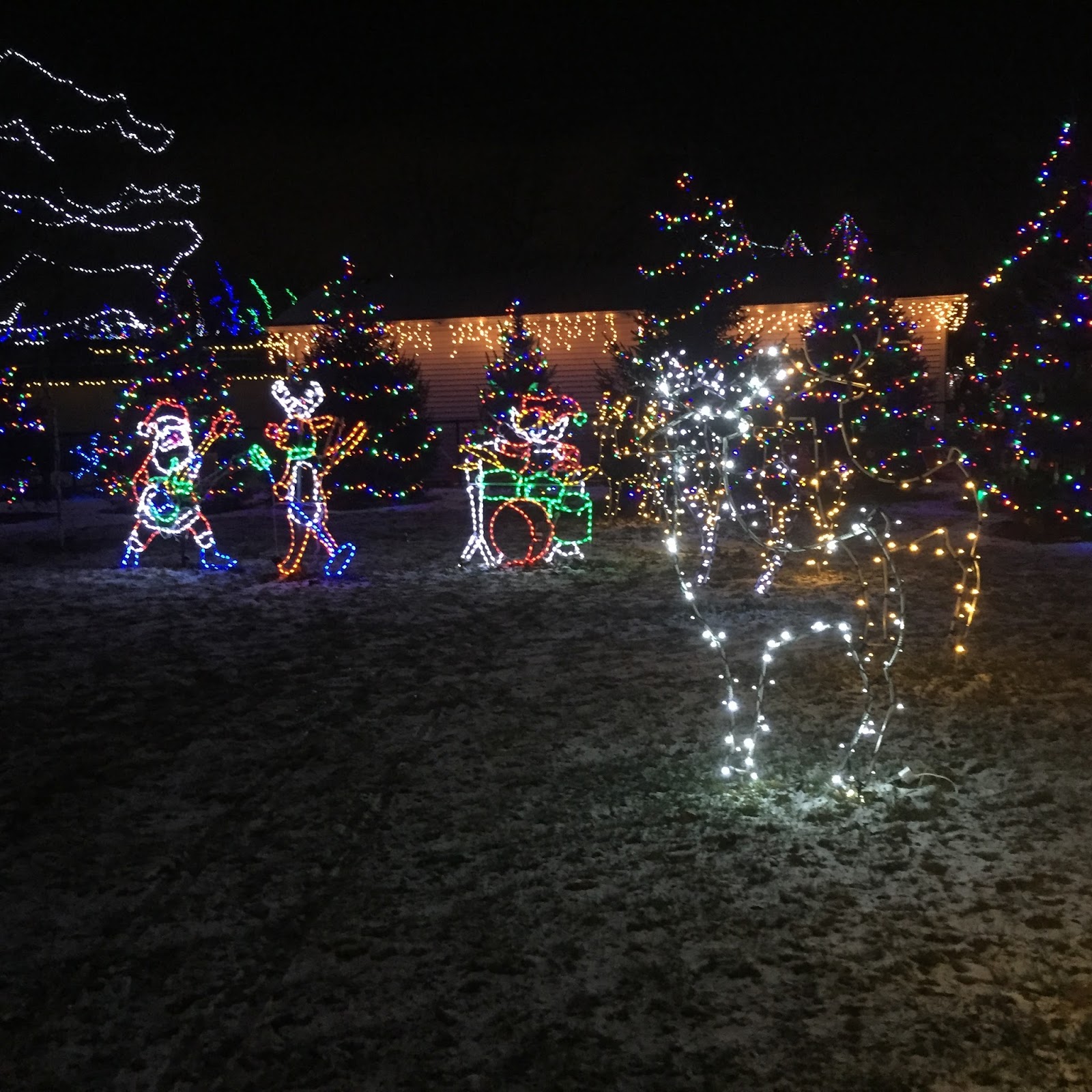 A Little Time and a Keyboard Holiday Lights at Lilacia Park in Lombard