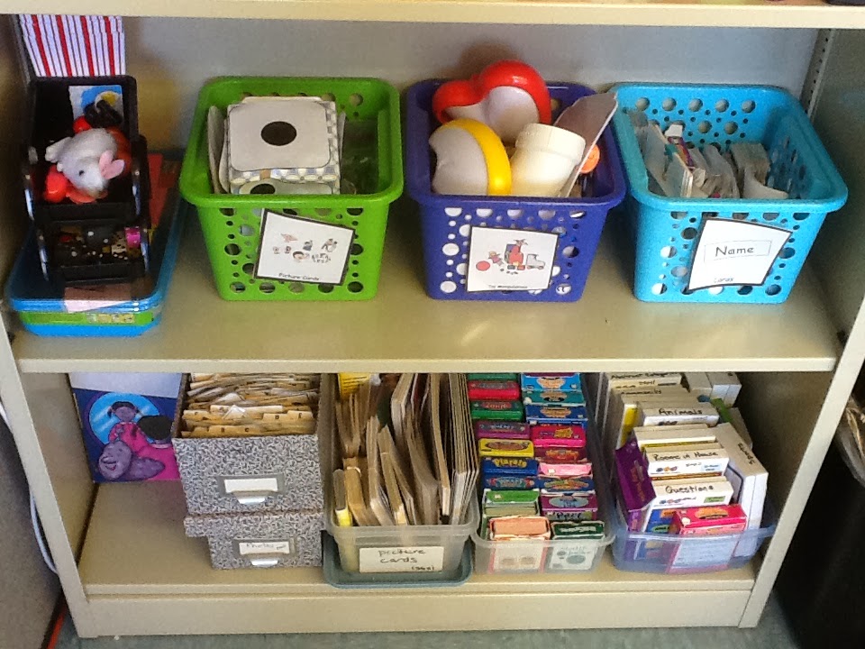 Speechy Days in the PreK Organization Speech & Language Materials