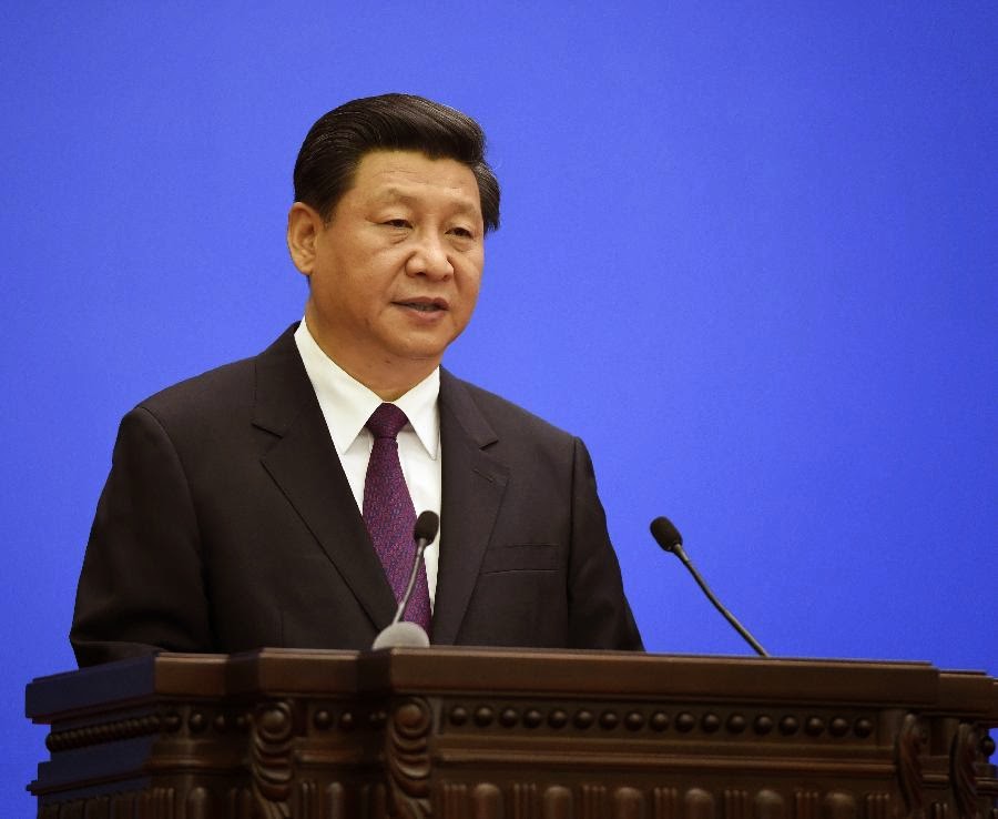 Chinese president: flexing military muscles does not reflect strength