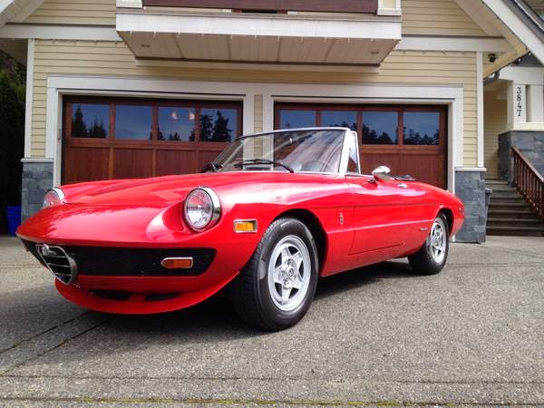 1980 Alfa Romeo Spider Custom Sport Convertible Coupe