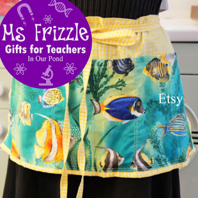 Ms Frizzle Gifts for Teachers- a gift guide from In Our Pond.  Holidays.  Christmas.  Magic School Bus.  Etsy.  Science Gifts.