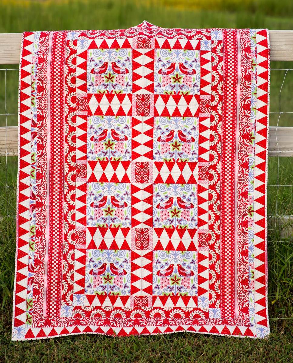 Quilt Inspiration Free pattern day! Red and white quilts (part 1)