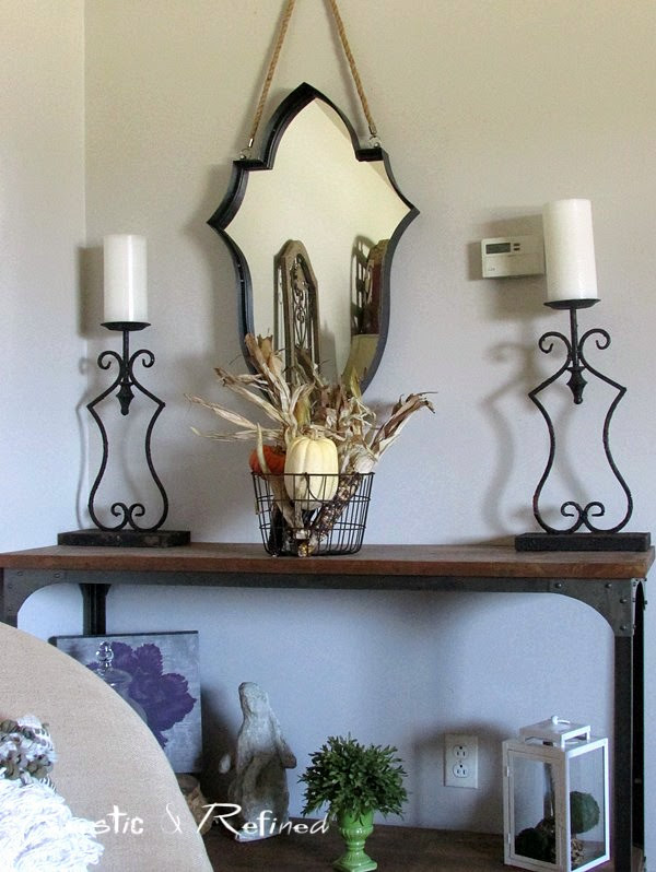 Sofa Table Styling