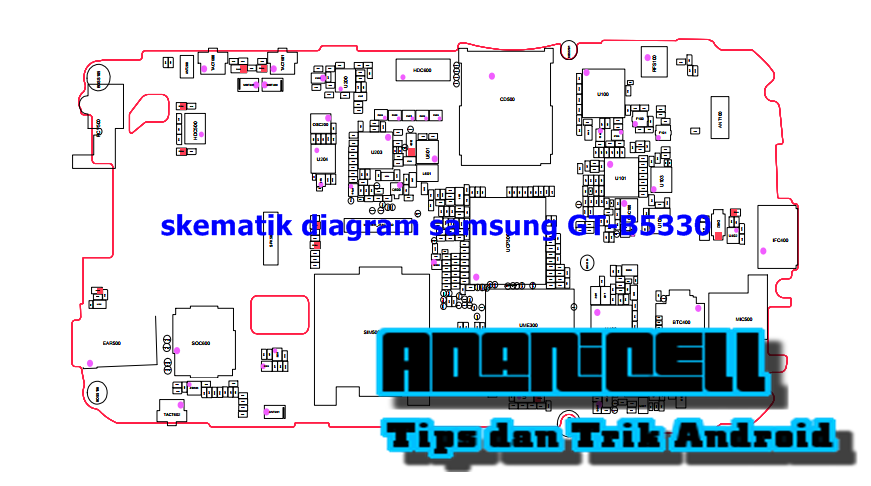 Skema Diagram Samsung B5330