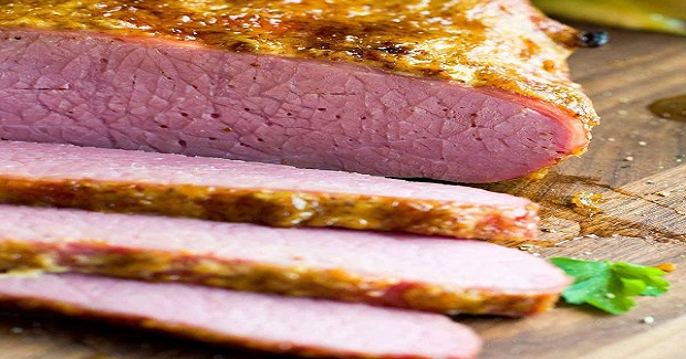 Baked Honey Mustard Corned Beef Recipe Baked Honey Mustard Corned Beef Recipe