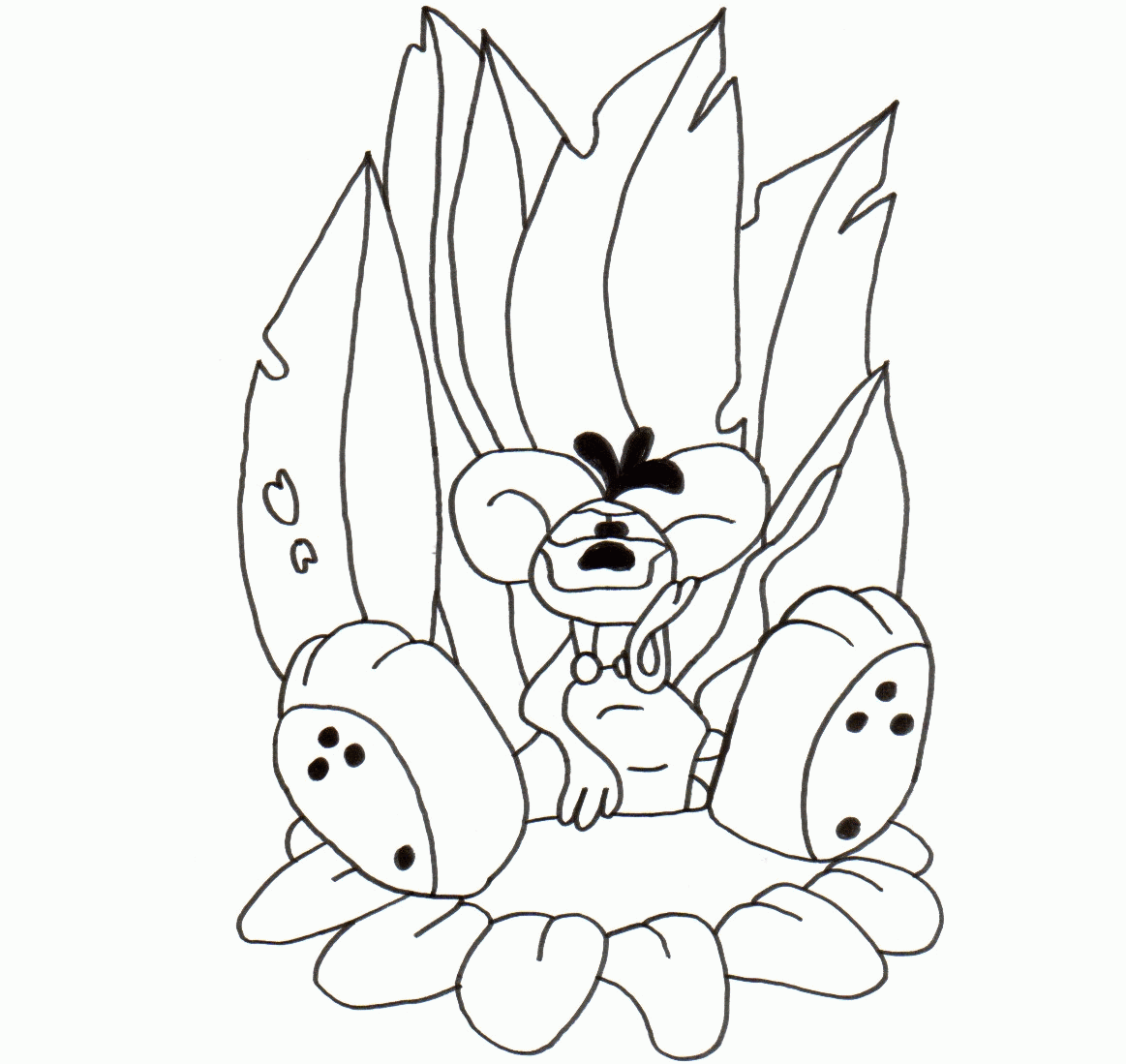 Diddl Coloring Page Free wallpaper