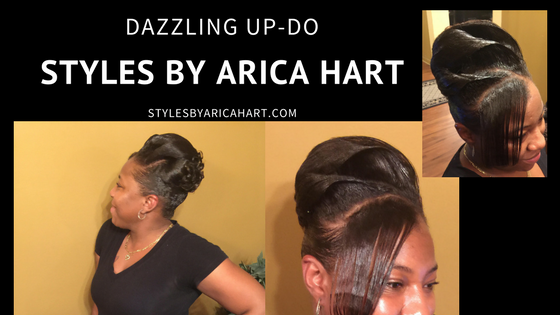 Updo hairstyles for black women