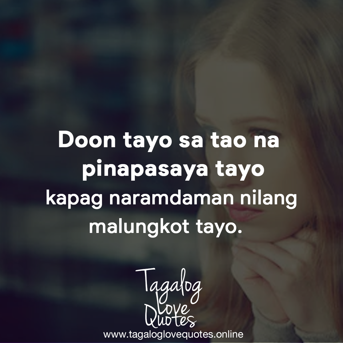 Doon tayo sa tao na pinapasaya tayo