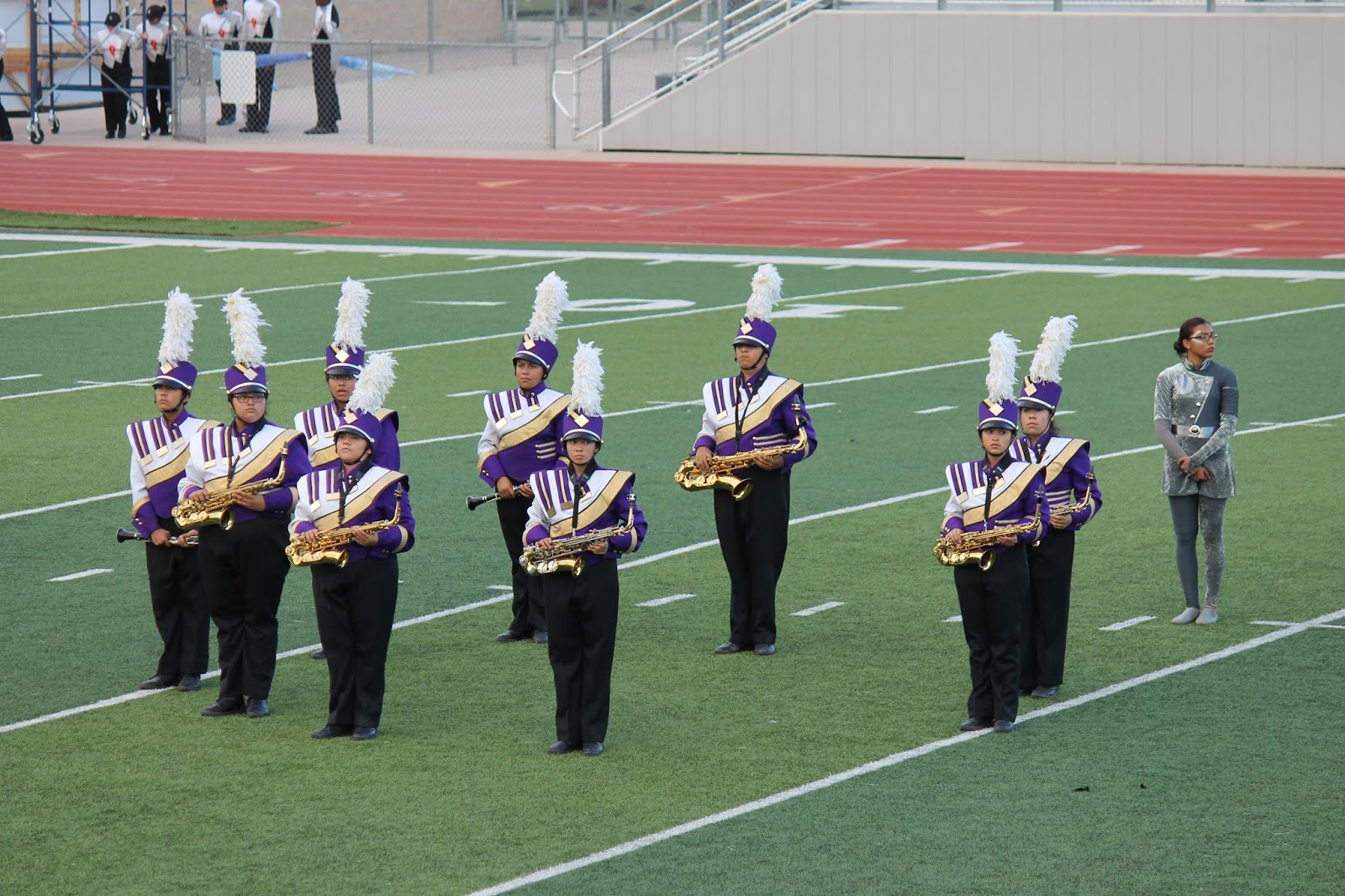 Mean Purple Band Boosters MPB Competes at Harlandale Marching Festival