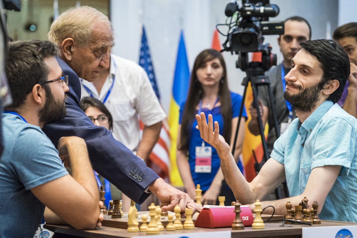 ChessVegan Chess World Cup 2017 Round 1 Tie breaks Tblisi