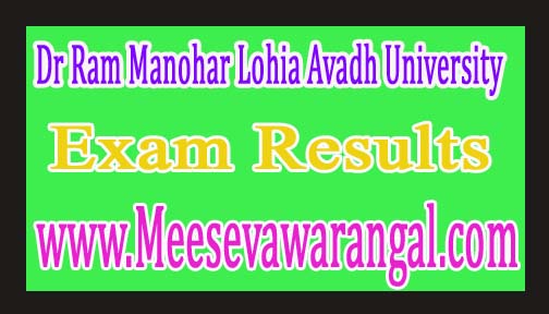 Dr Ram Manohar Lohia Avadh University MA Final Sanskrit Back Paper Exam Results 2016 Dr Ram Manohar Lohia Avadh University MA Final Sanskrit Back Paper Exam Results 2016