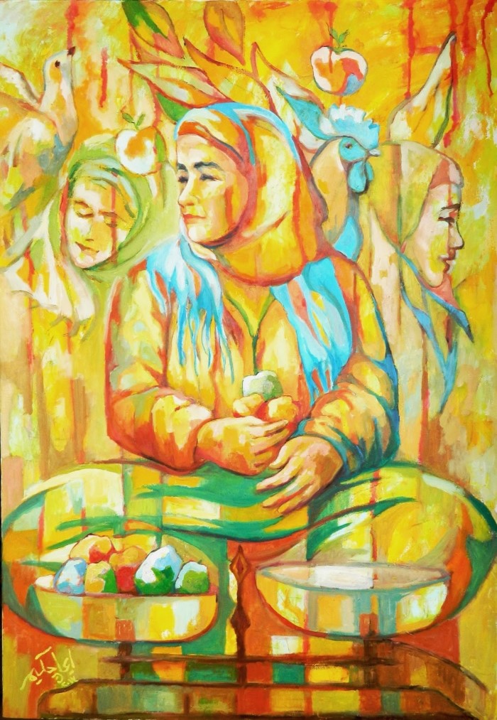 Египетский художник. Eman Hakim