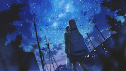 4k anime night sky stars desktop background ultra wallpapers mocha quad mobile uhdpaper wall 1920 macbook pro