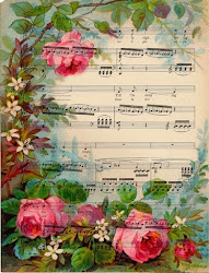 sheet romantic paper sheets background roses decoupage backgrounds musical cards para imprimir floral partituras rose laminas maps craft books es