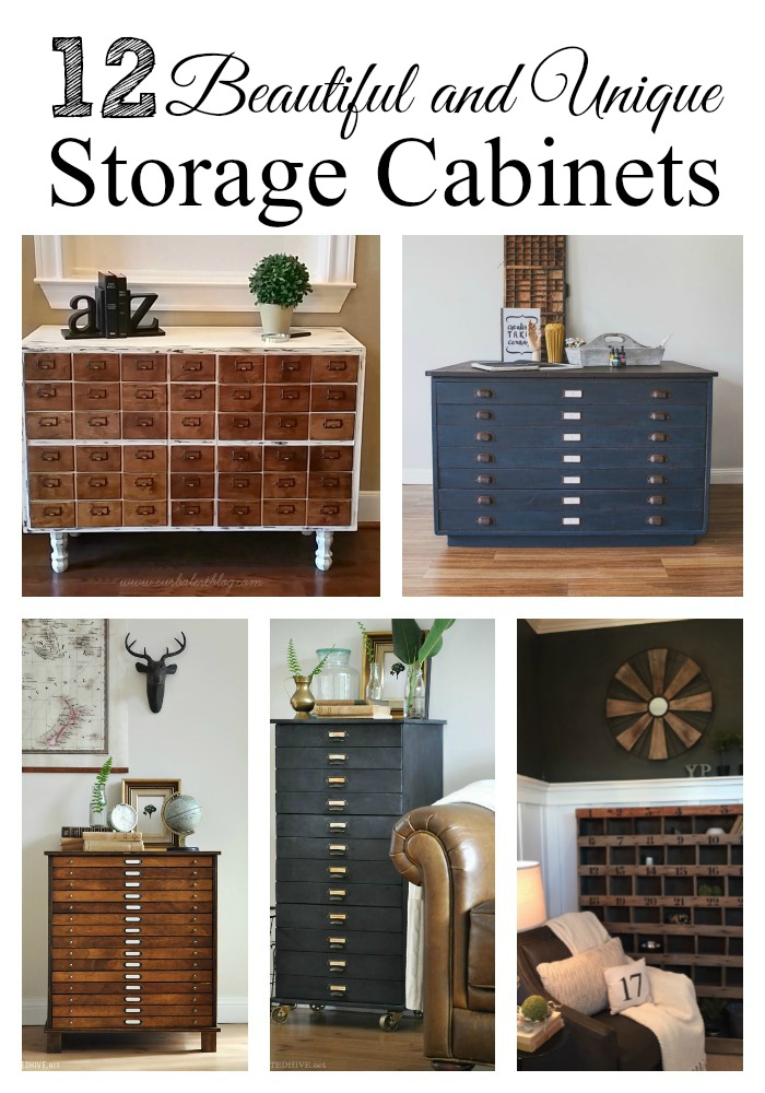 12 Beautiful And Unique Storage Cabinets Little House Of Four Unique And Vintage Storage Cabinets