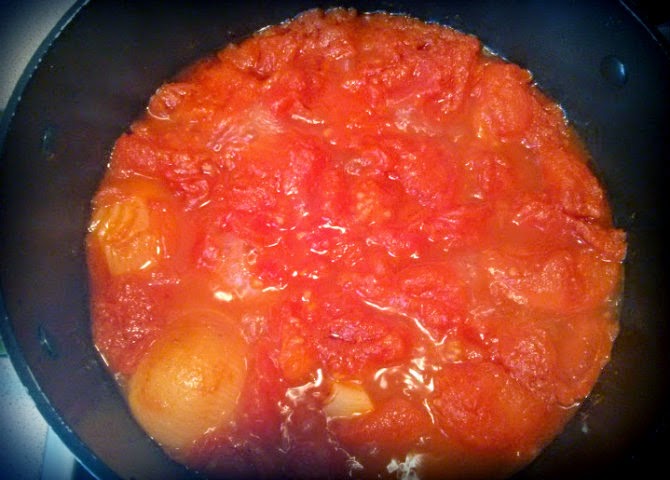 tomato soup cooking