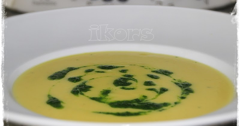 Kochen....meine Leidenschaft : Kartoffel Creme Suppe mit Petersilienöl