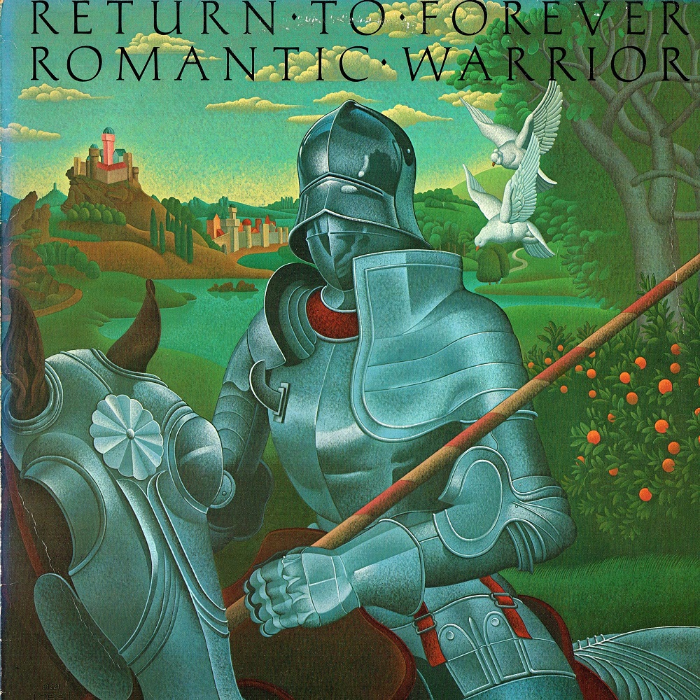 Return To Forever Romantic Warrior (1976) Lp naald op de groef