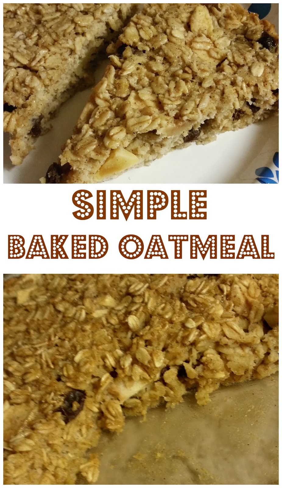 The Better Baker Simple Baked Oatmeal (Healthy)