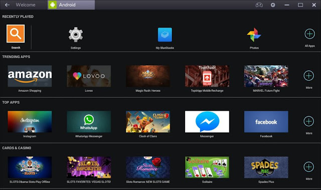 Bluestacks App Player Emulator Android 2