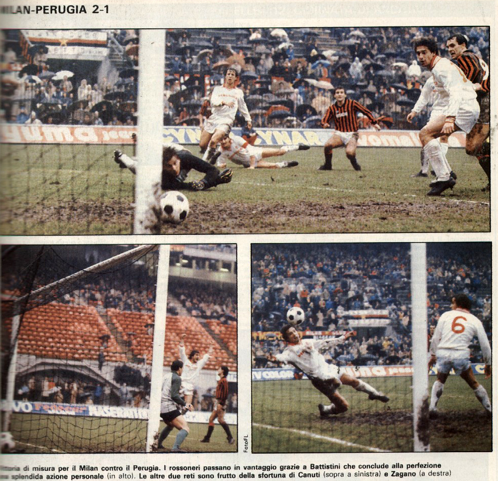 TWB22 Milan AC Serie B Stagione 1982 1983