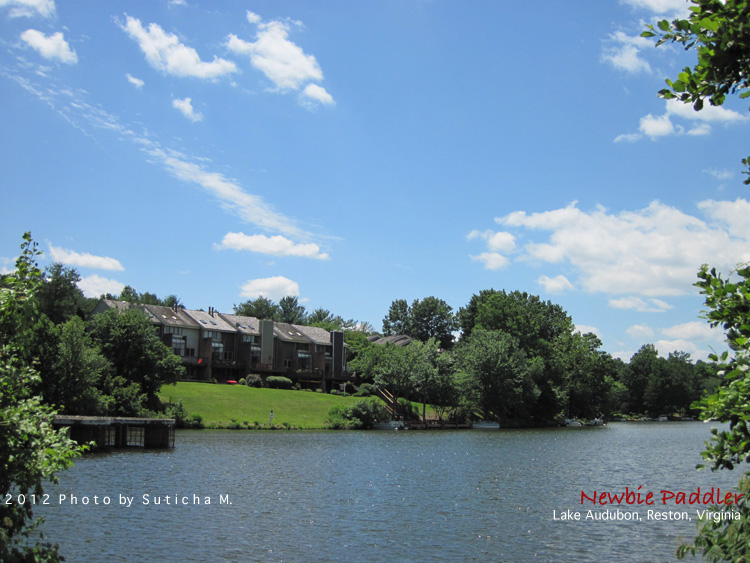Newbie Paddler Another Kayak Lesson at Lake Audubon, Reston, VA