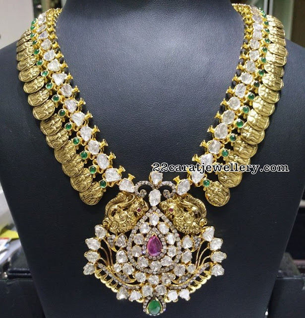 Ram Parivar Pachi Necklace - Jewellery Designs