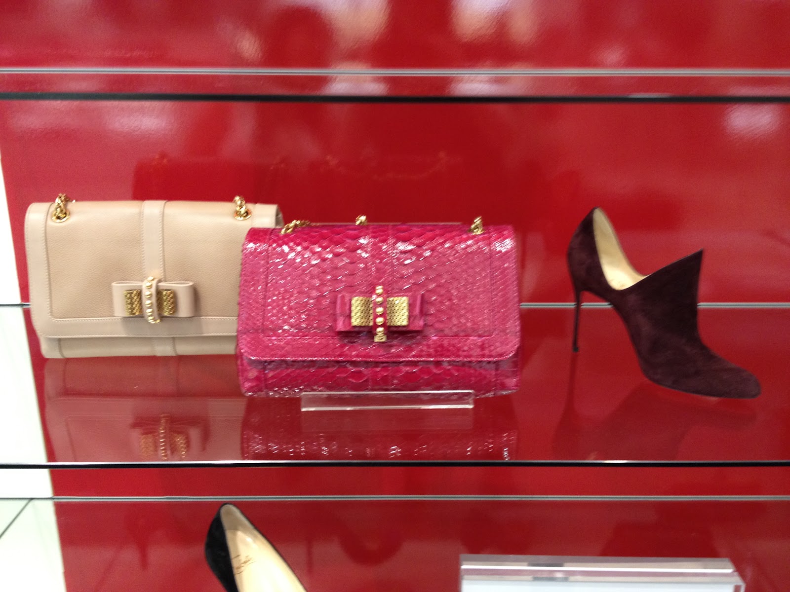 target leather bag