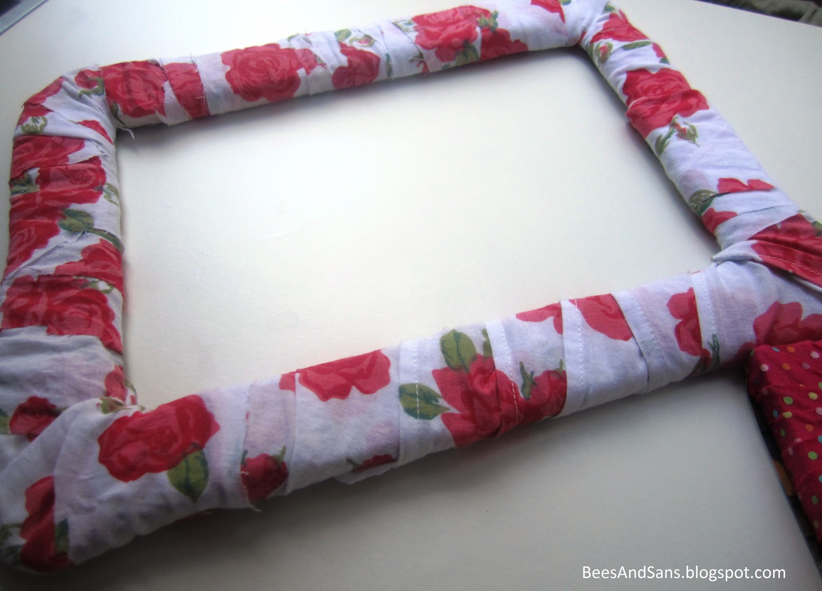 Bee's And San's DIY Fabric Wrapped Frames