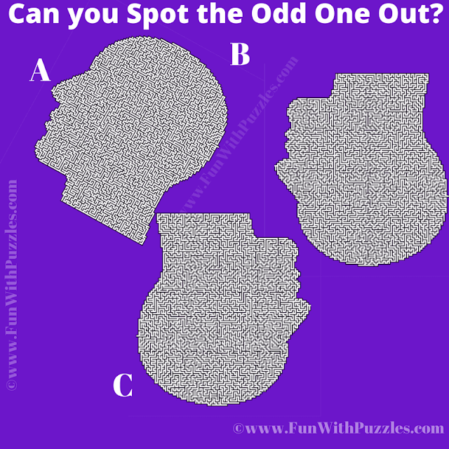 Fun Visual Puzzle: Teens Odd One Out Picture
