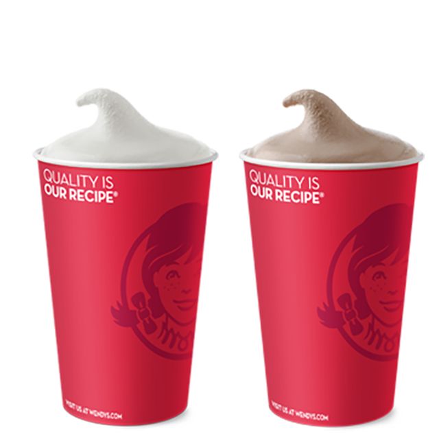 50Cent Small Frosty at Wendy's for the Summer